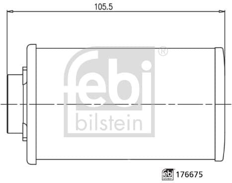 Hydraulic Filter, automatic transmission 176675 - image 2
