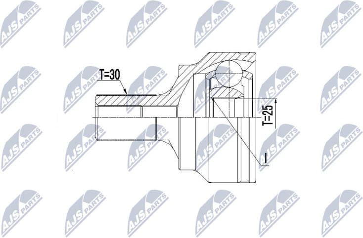 Joint Kit, drive shaft NPZ-ME-021