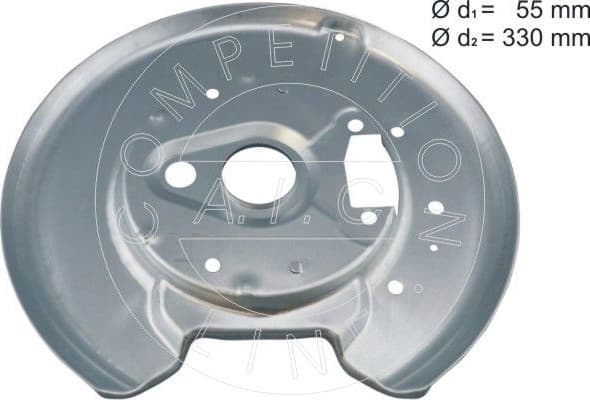 Splash Guard, brake disc Original AIC Quality 57611