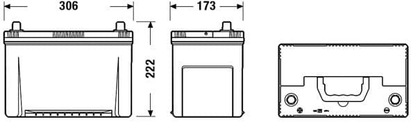 Starter Battery PREMIUM *** EA955 - image 2