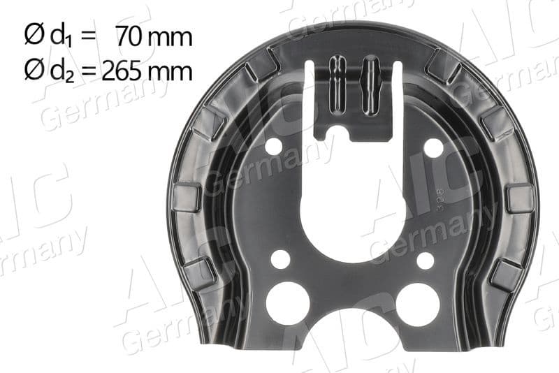 Splash Guard, brake disc Original AIC Quality 58259