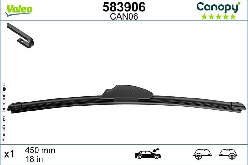Wiper Blade CANOPY UPGRADE 583906