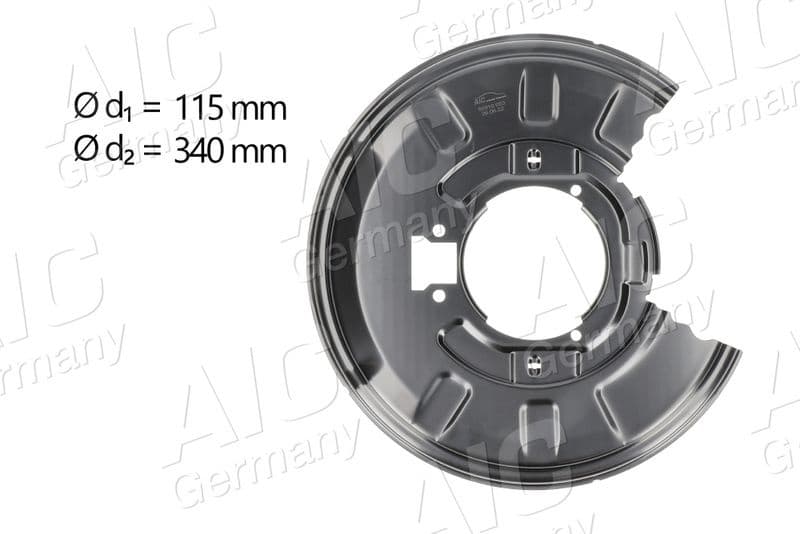 Splash Guard, brake disc Original AIC Quality 55910