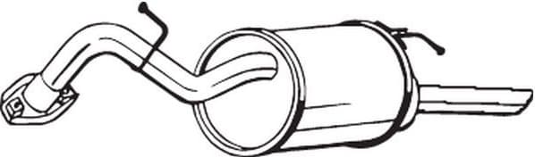 Rear Muffler 228-299
