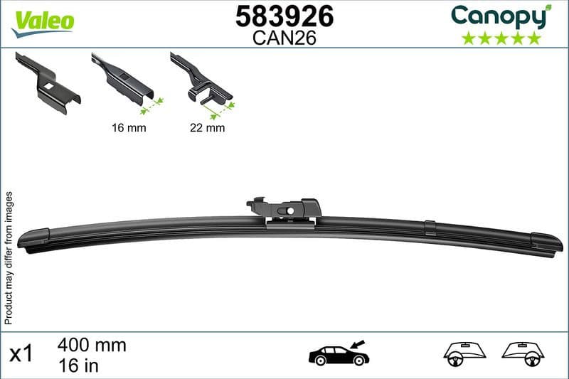 Wiper Blade CANOPY 583926