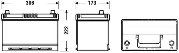 Starter Battery EFB EL955 - image 2