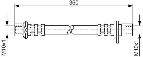 Brake Hose 1 987 476 726