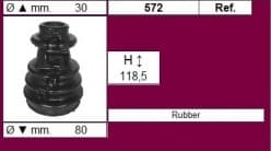 CV Joint Boot kit with clamps and grease