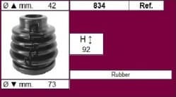CV Joint Boot kit with clamps and grease