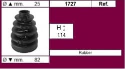 CV Joint Boot kit with clamps and grease