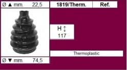 Apsauga granatos komplektas su sąvaržomis ir tepalu