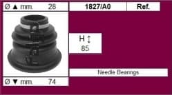 CV Joint Boot kit with clamps and grease