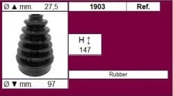 CV Joint Boot kit with clamps and grease