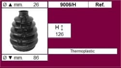 CV Joint Boot kit with clamps and grease