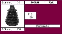 CV Joint Boot kit with clamps and grease