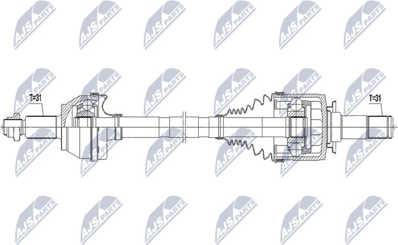 Drive Shaft NPW-LR-023