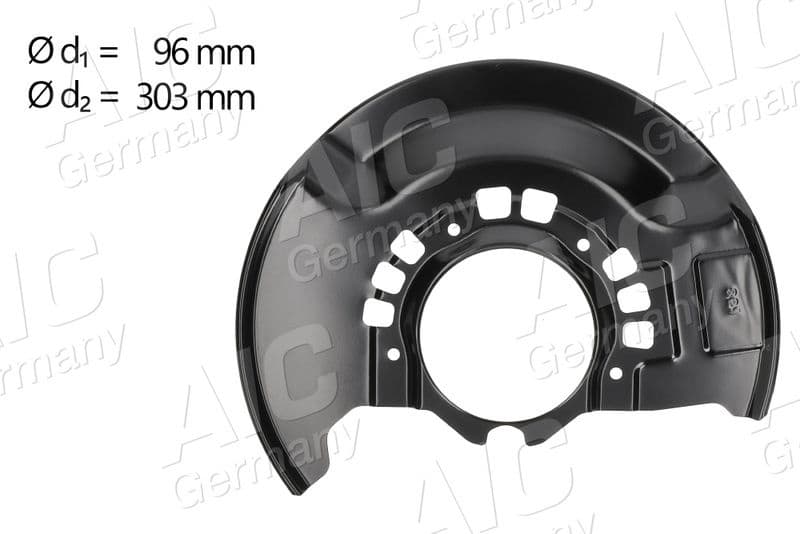 Splash Guard, brake disc Original AIC Quality 71390