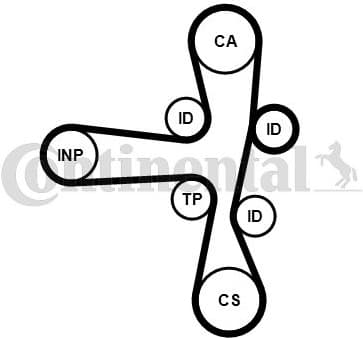 Timing Belt CT1220 - image 2