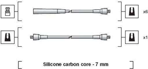 Ignition Cable Kit 941318111082