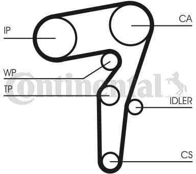 Water Pump & Timing Belt Kit CT1155WP1 - image 2