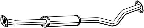 Centre Muffler 280-335