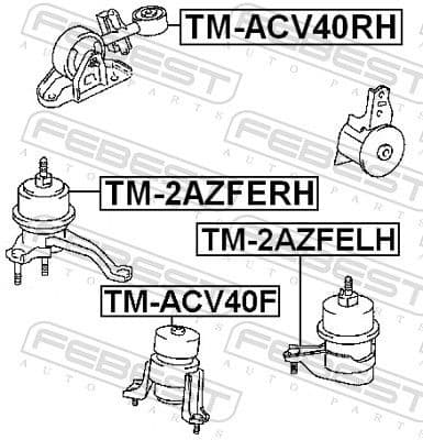 Mounting, engine TM-ACV40F - image 2
