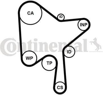 Timing Belt Kit CT1216K1 - image 3