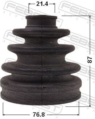 Bellow, drive shaft 0117-092 - image 2