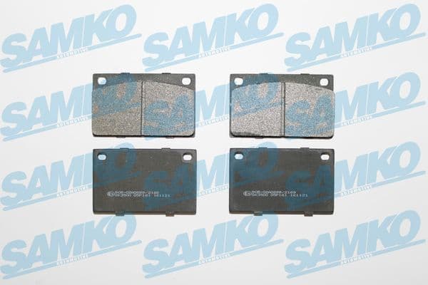 Brake Pad Set, disc brake 5SP161