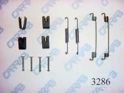Brake shoes accessory kit 3286