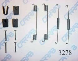 Brake shoes accessory kit 3278