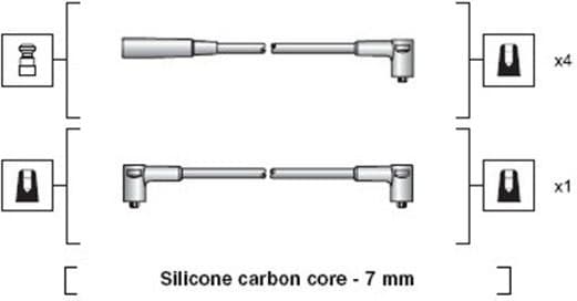 Ignition Cable Kit 941318111233