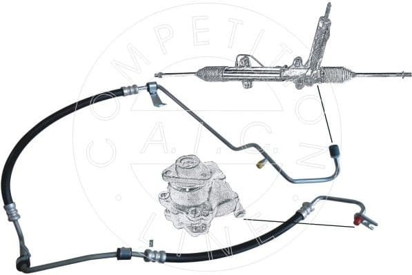 Hydraulic Hose, steering Original AIC Quality 55928