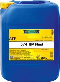 Automatic Transmission Fluid RAVENOL ATF 5/4 HP Fluid 121210402001999