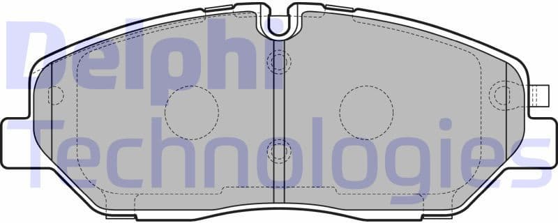 Brake Pad Set, disc brake LP3293