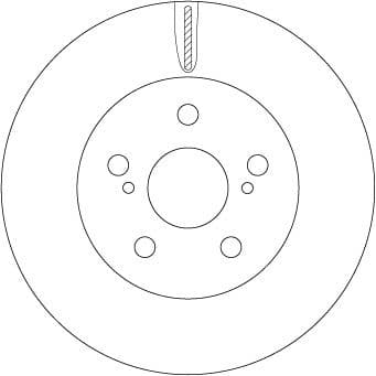 Brake Disc DF6734