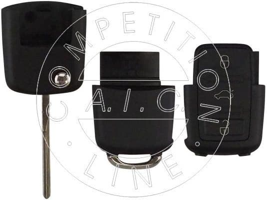Hand-held Transmitter Housing, central locking Original AIC Quality 57033