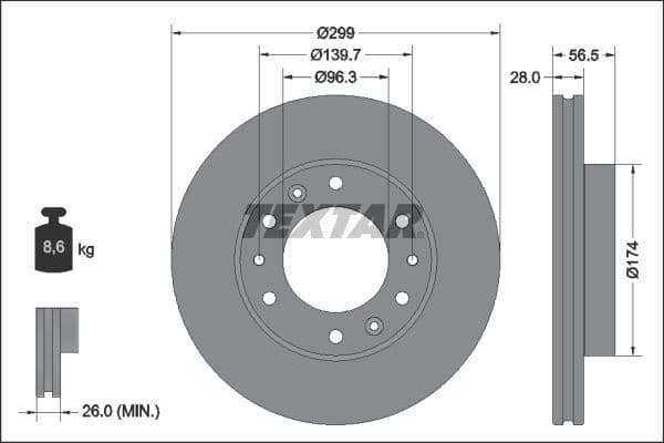 Brake Disc PRO 92338103