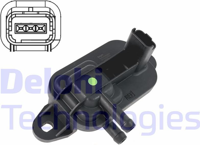 Sensor, exhaust pressure DPS00025-12B1
