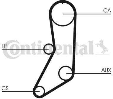 Timing Belt CT643 - image 2