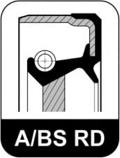 Seal crankshaft front 586.676