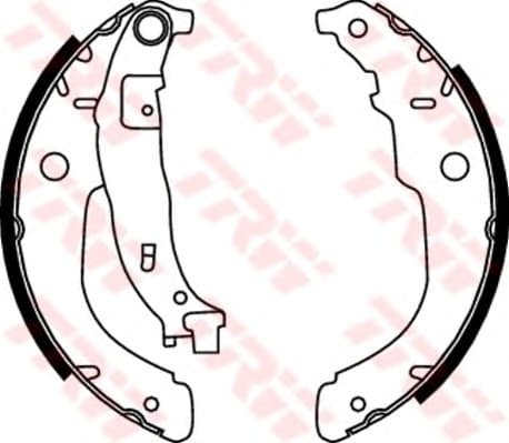 Brake shoes 89220 - image 2