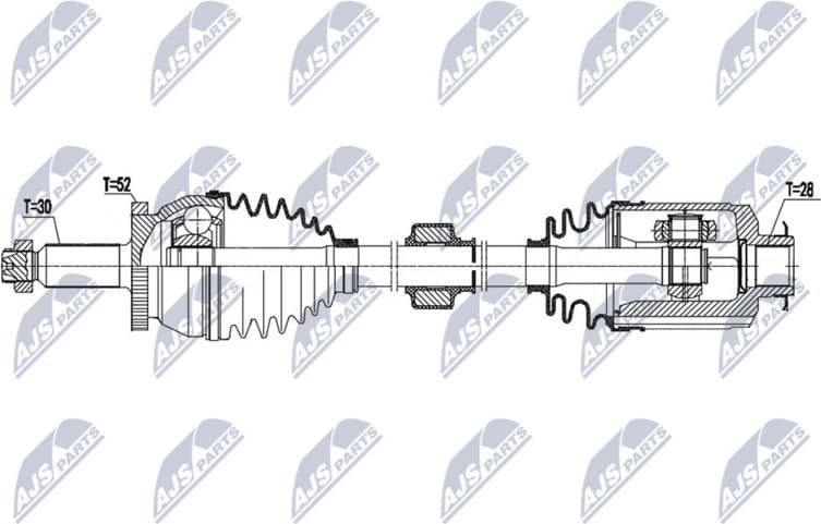 Drive Shaft NPW-HY-575