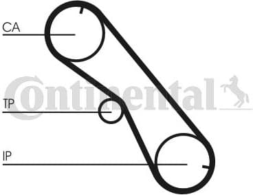 Timing Belt CT1089 - image 2