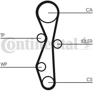 Timing Belt CT1142 - image 2