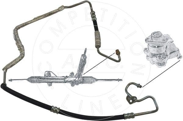 Hydraulic Hose, steering Original AIC Quality 57168 - image 2