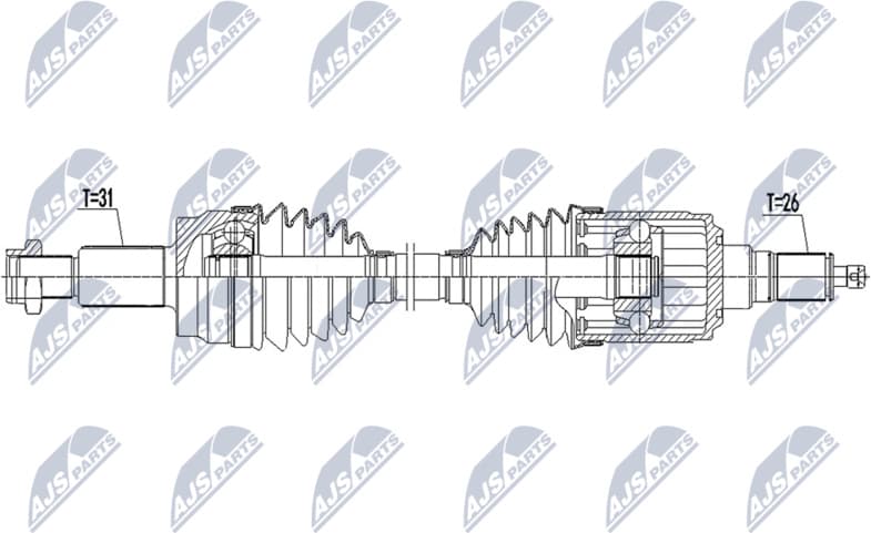 Drive Shaft NPW-LR-027