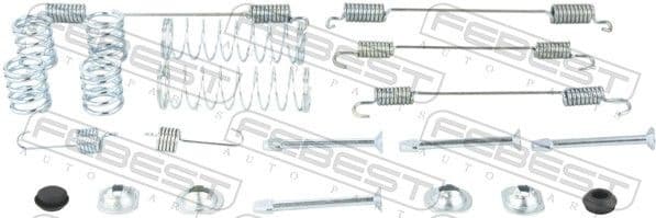 Accessory Kit, parking brake shoes 0204-D10R-KIT