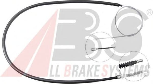 Cable handbrake 35.0228.1