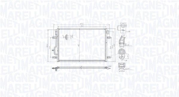 Condenser, air conditioning 350203103300